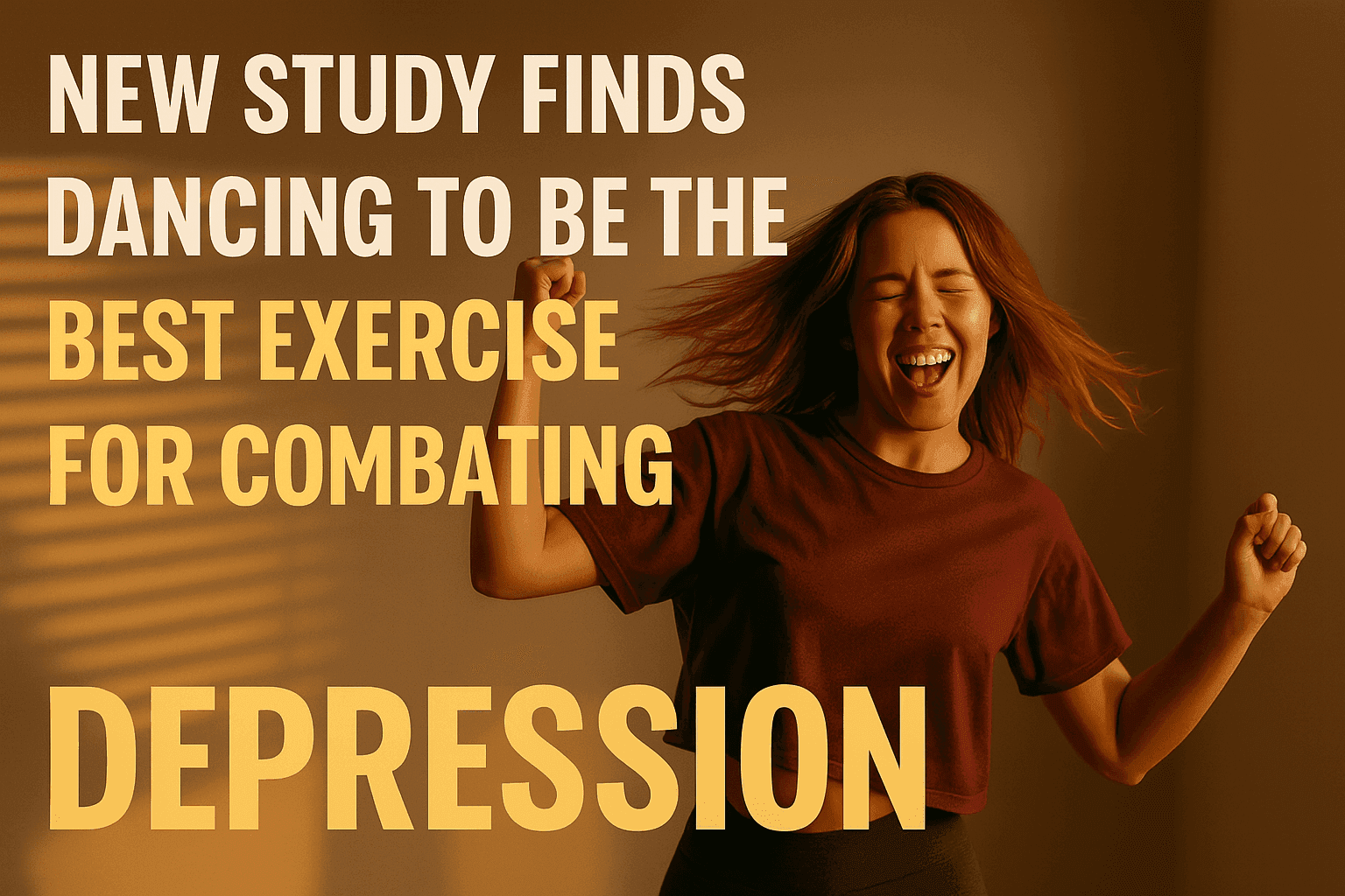New Study Finds Dancing to Be the  Best Exercise for Combating  Depression