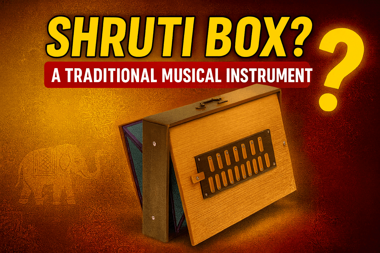 Shruti Petti: A Traditional Musical Instrument