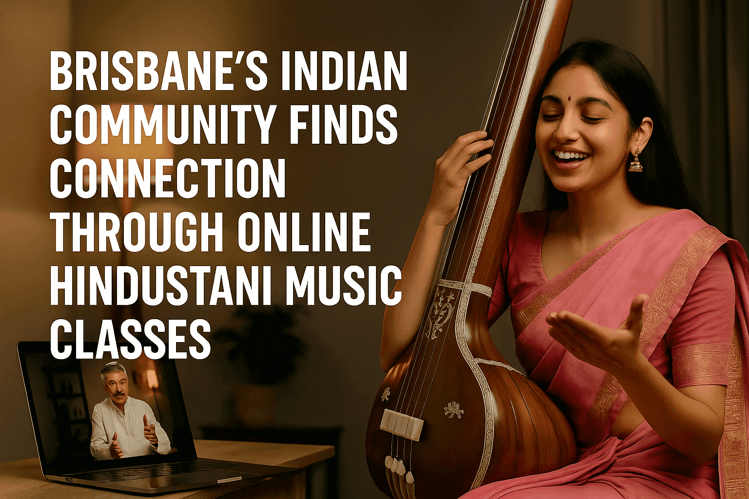 Brisbane's Indian Community Finds Connection Through Online Hindustani Music Classes
