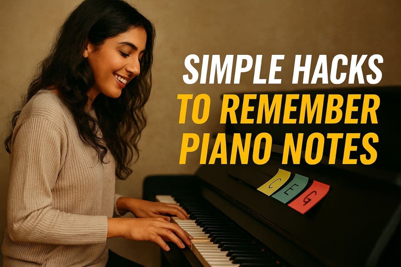 Simple Hacks to Remember Piano Notes