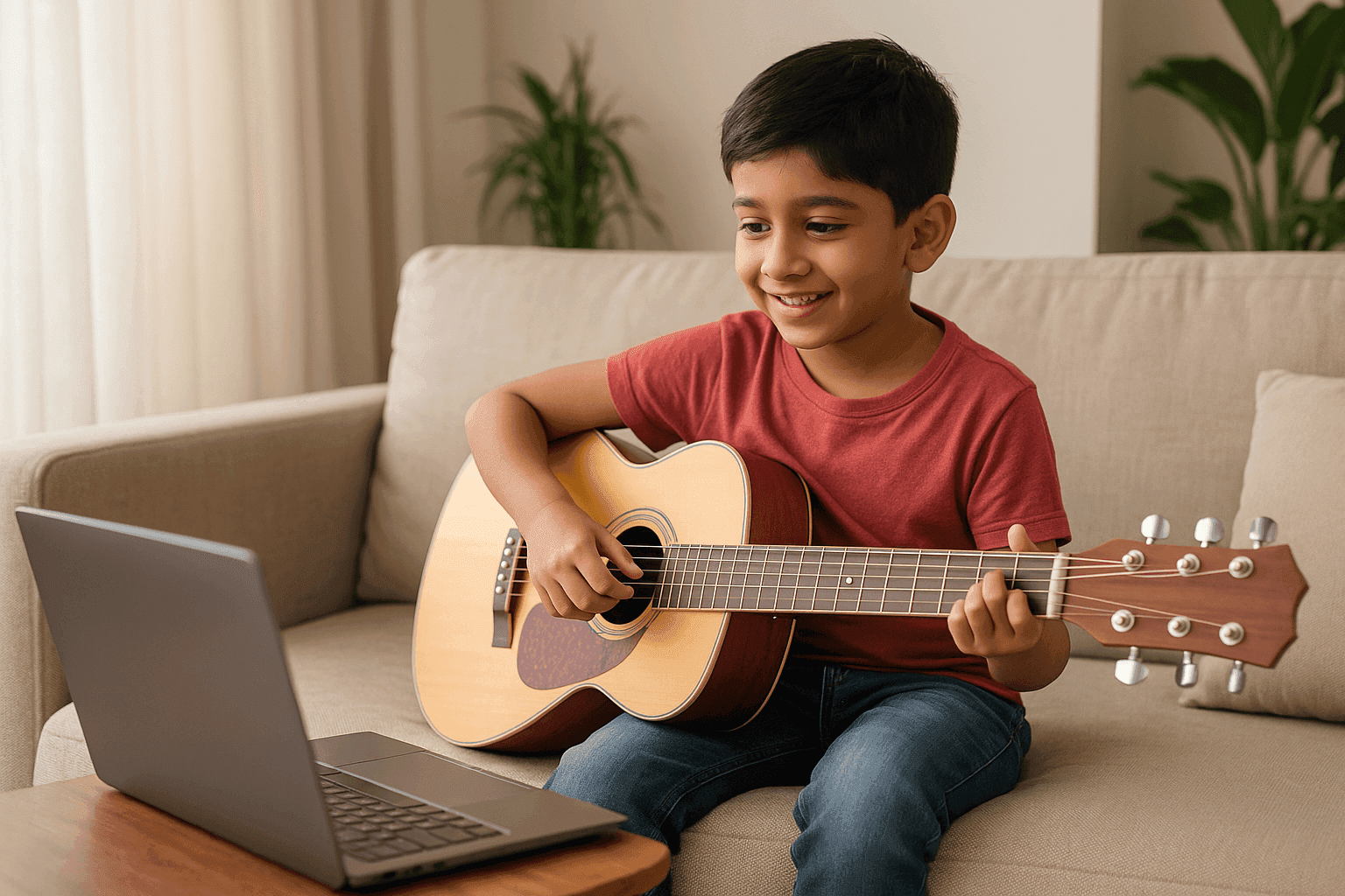 Top Online Acoustic Guitar Lessons for Beginners in Toronto & Vancouver