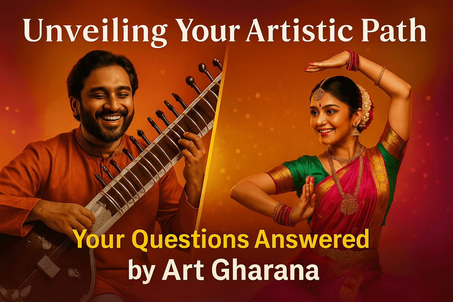 Unveiling Your Artistic Path: Your Questions About Online Music & Dance, Answered by Art Gharana