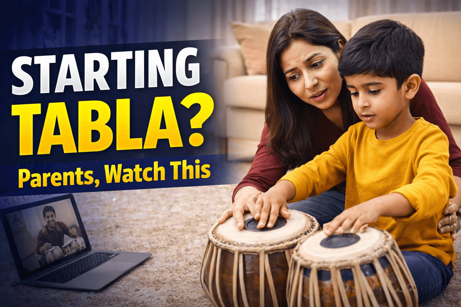 A Parent’s Guide to Starting Tabla Lessons at Home in Melbourne