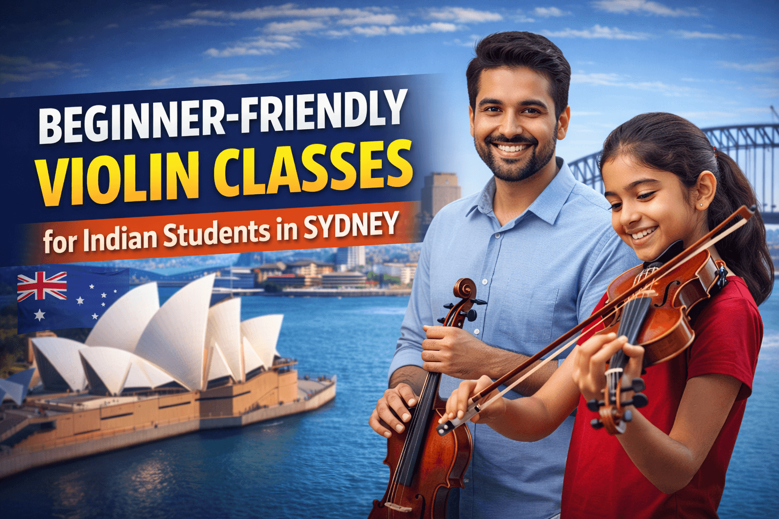 Beginner-Friendly Violin Classes for Indian Students in Sydney