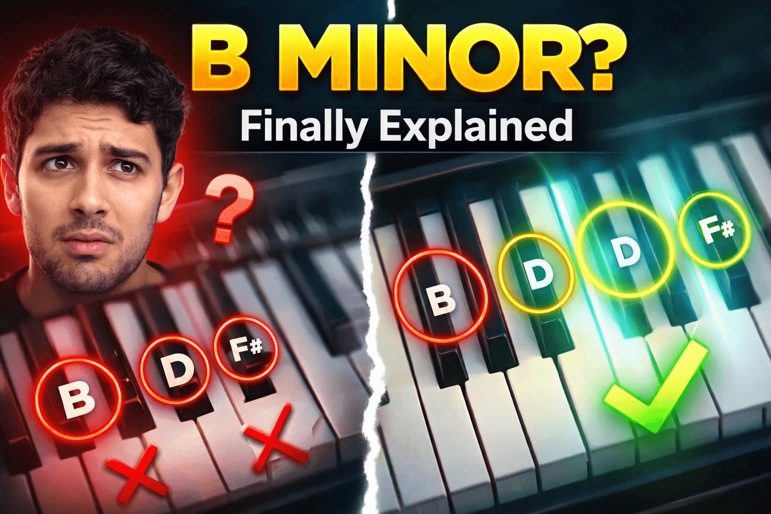 B Minor Chord on Piano: A Complete Beginner’s Guide