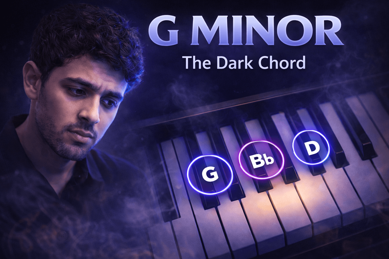 G Minor Chord on Piano: A Complete Beginner’s Guide