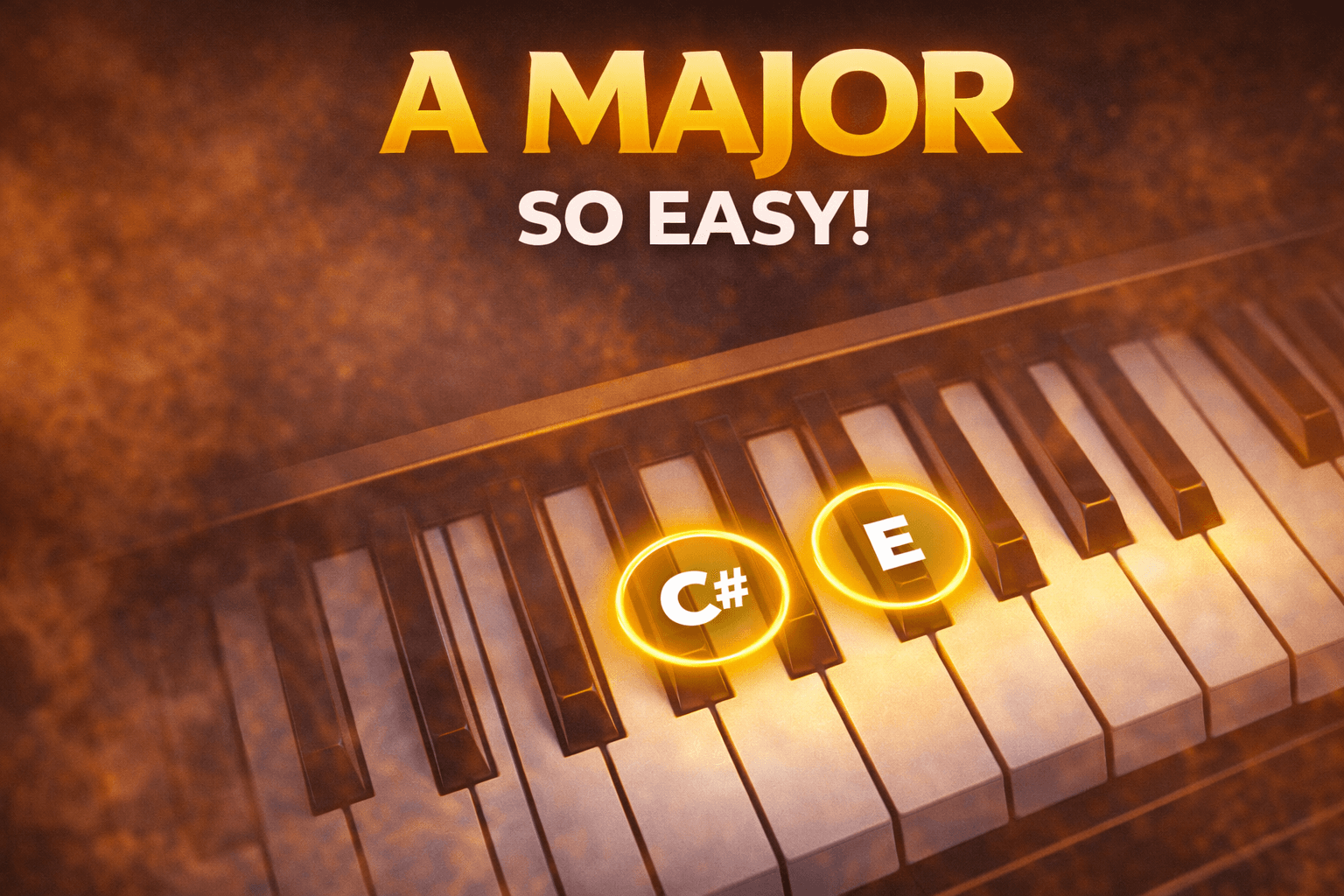 A Major Chord on Piano: A Complete Beginner’s Guide