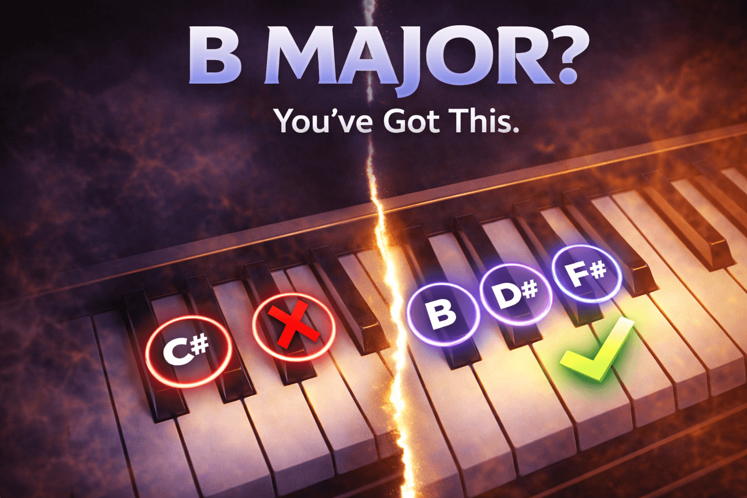 B Major Chord on Piano: The Ultimate Guide for Beginners and Beyond