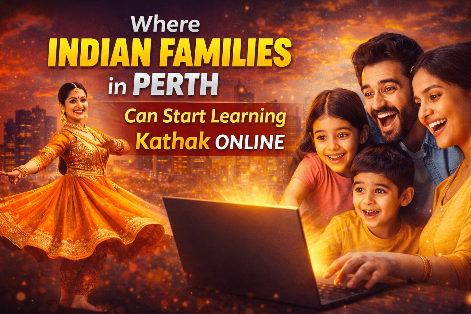 Where Indian Families in Perth Can Start Learning Kathak Online