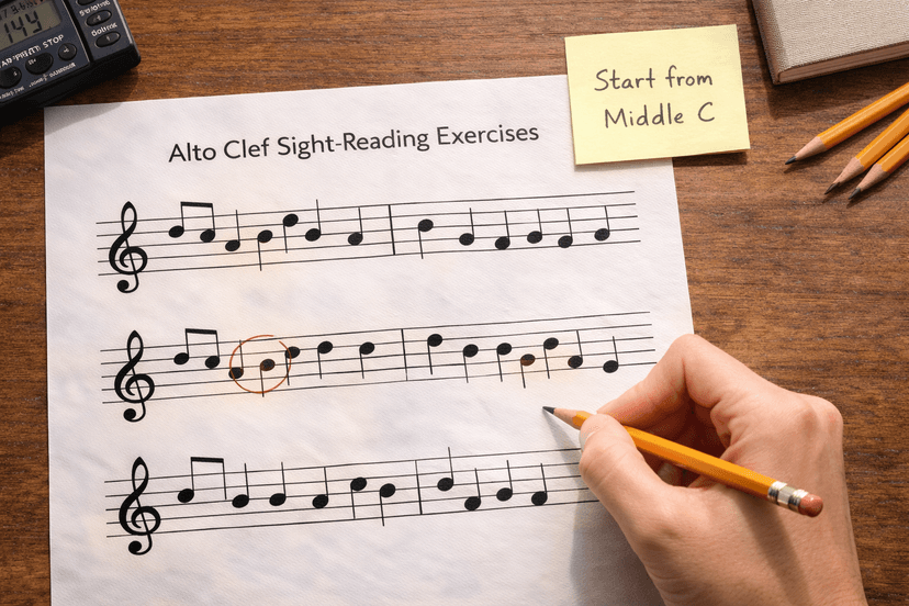 Alto Clef Notes Explained: A Complete Beginner’s Guide
