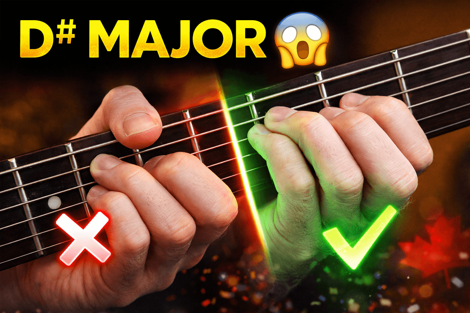 How to Play the D# Major Chord on Guitar