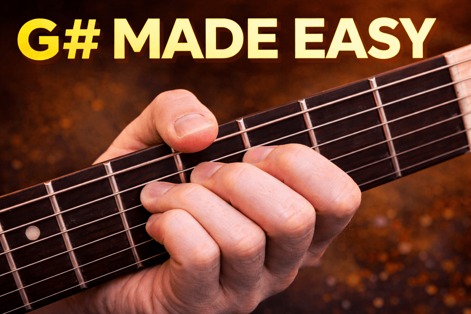 How to Play the G# Major Chord on Guitar