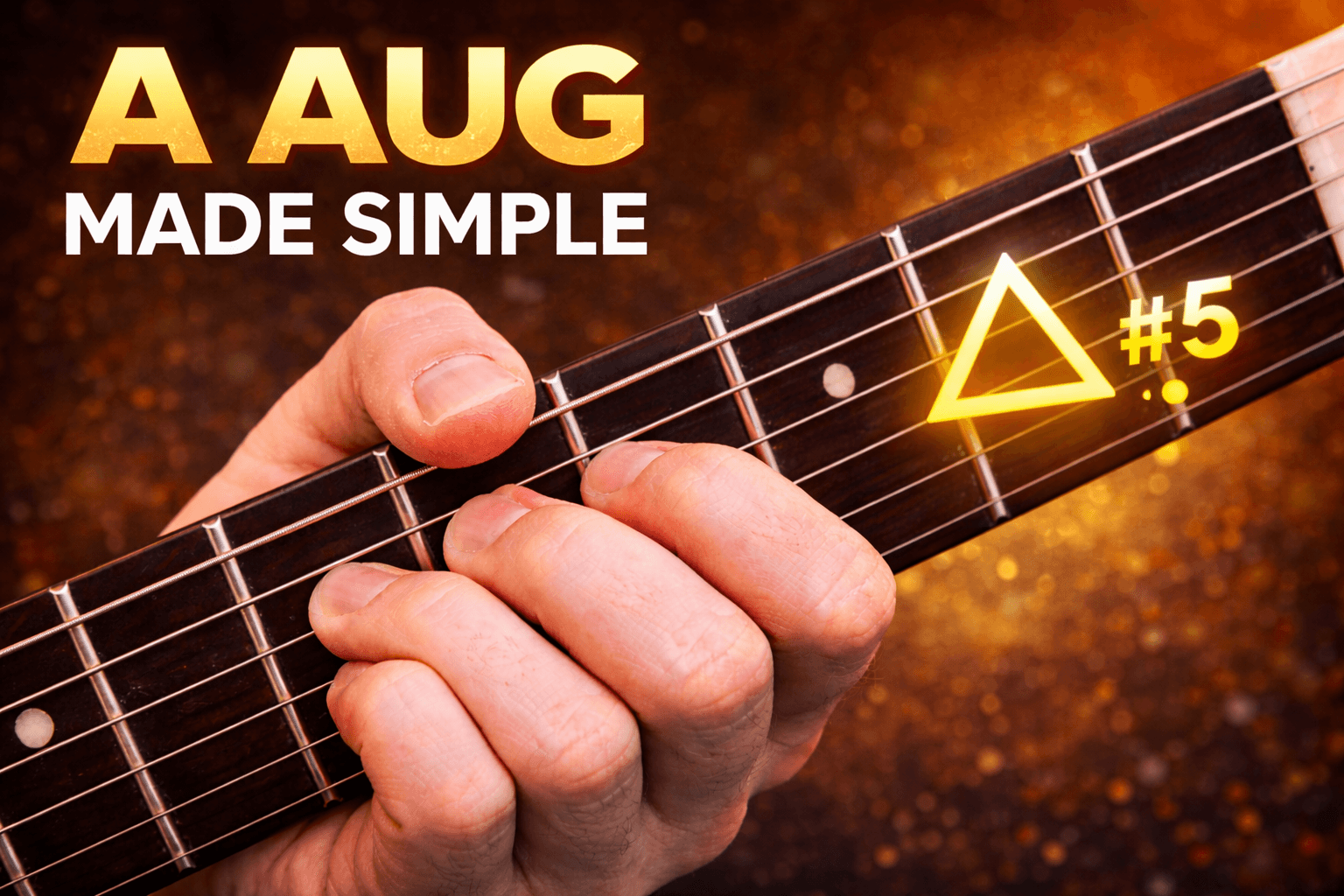 How to Play the A Augmented Chord on Guitar