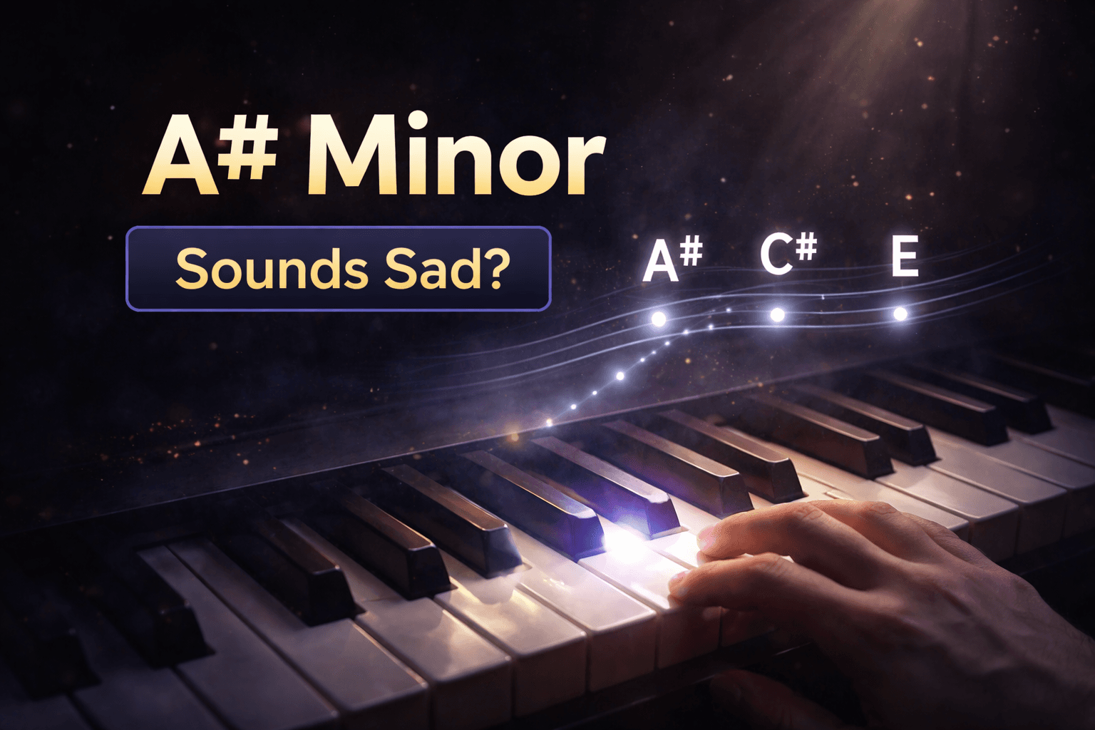 A# Minor Chord on Piano: Complete Guide for Beginners and Advanced Players