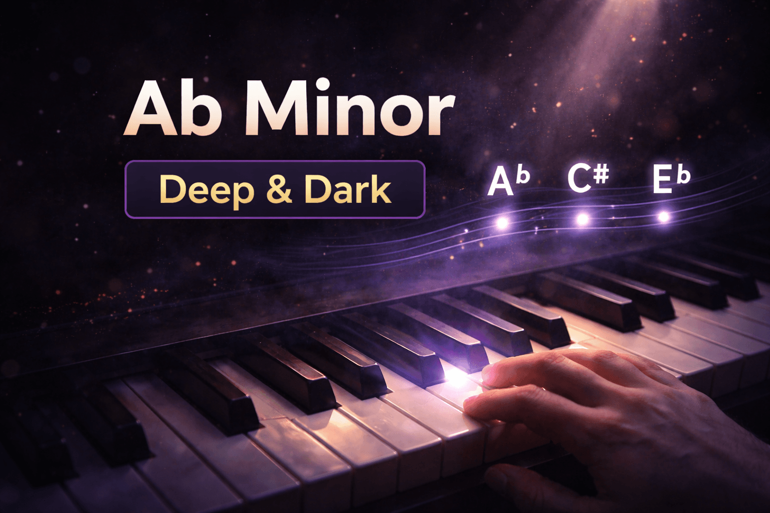 Ab Minor Chord on Piano: Complete Guide for Beginners and Advanced Players