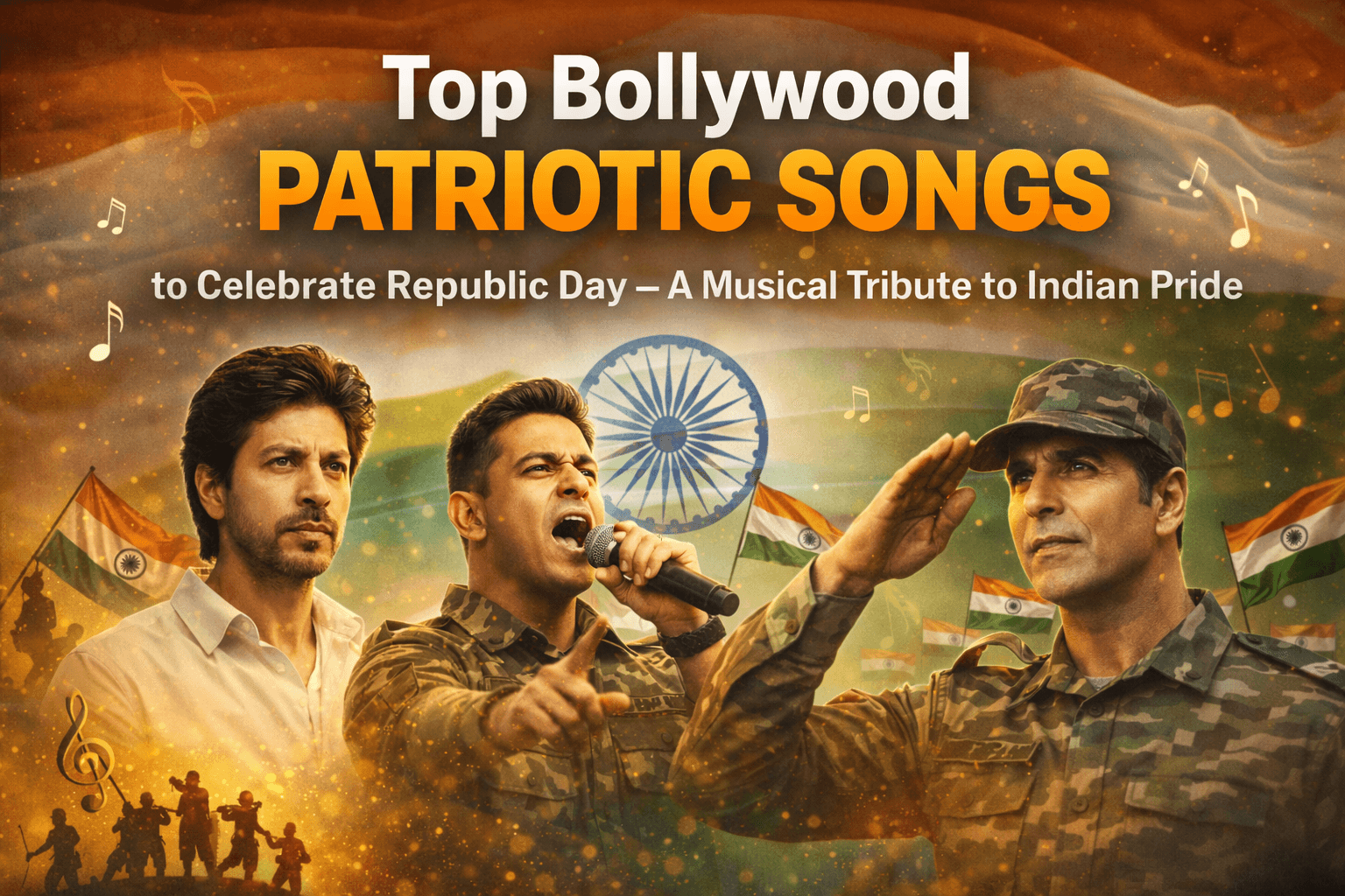 Top Bollywood Patriotic Songs to Celebrate Republic Day – A Musical Tribute to Indian Pride