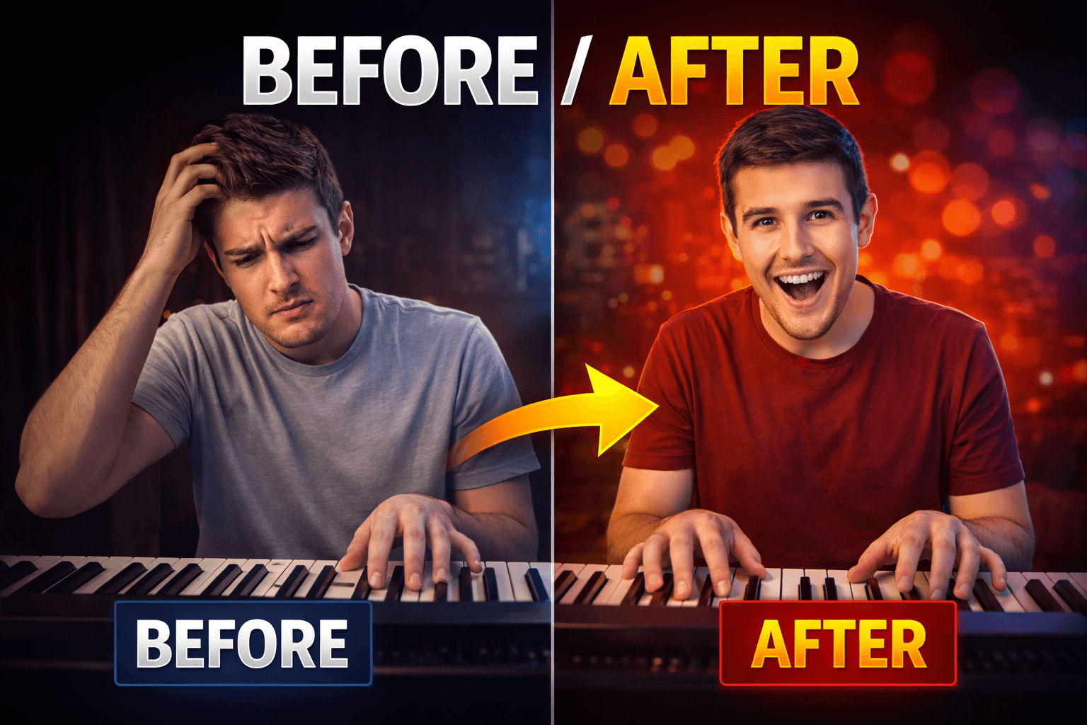 Piano chord progressions