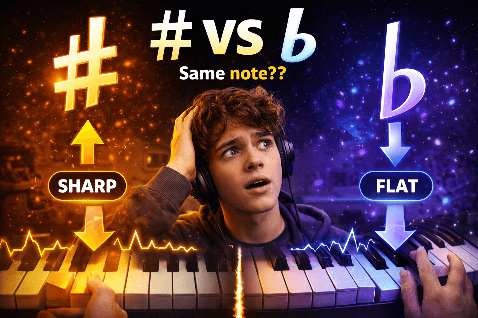 sharp notes in music