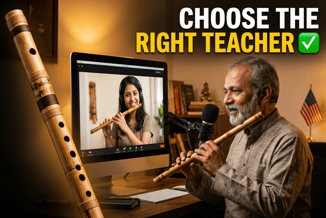 online bansuri flute classes usa