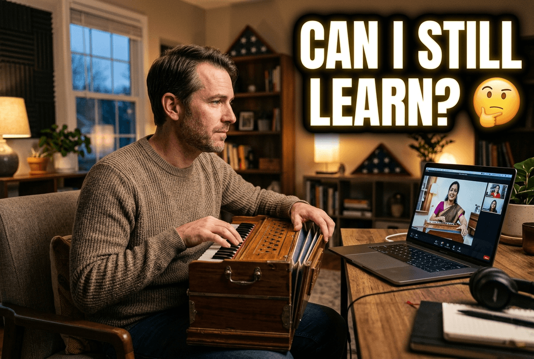 online indian music classes for adults usa