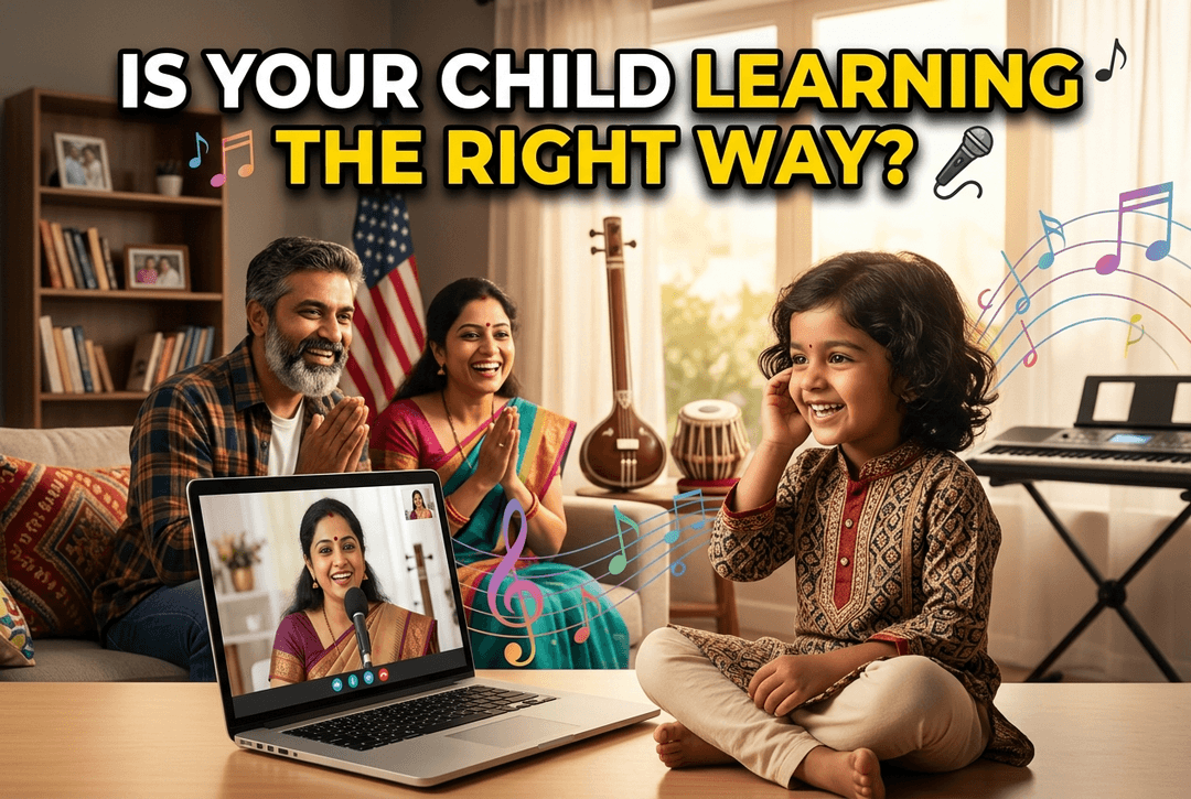 online indian music classes for kids usa