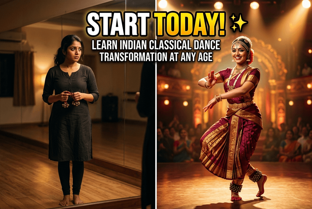 can adults learn indian classical dance