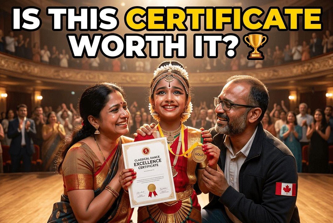 indian classical dance certification online canada