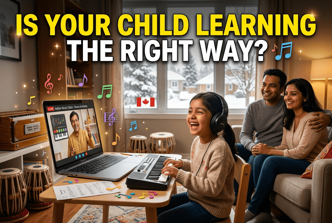 online indian music classes for kids canada