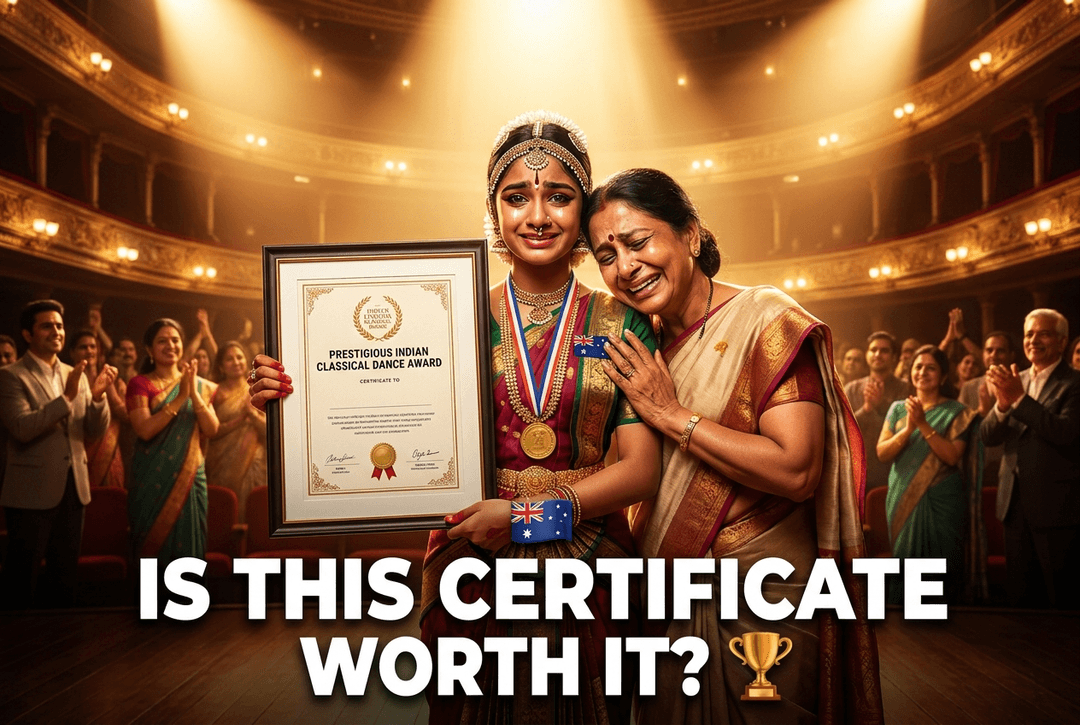 indian classical dance certification online australia