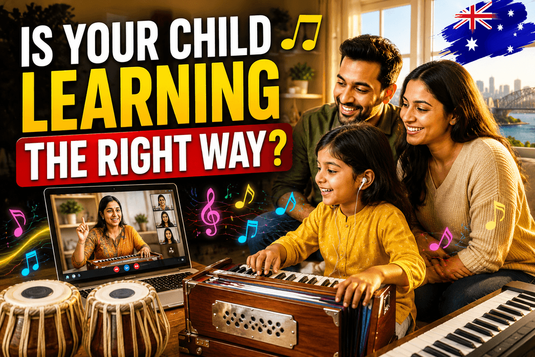 online indian music classes for kids australia