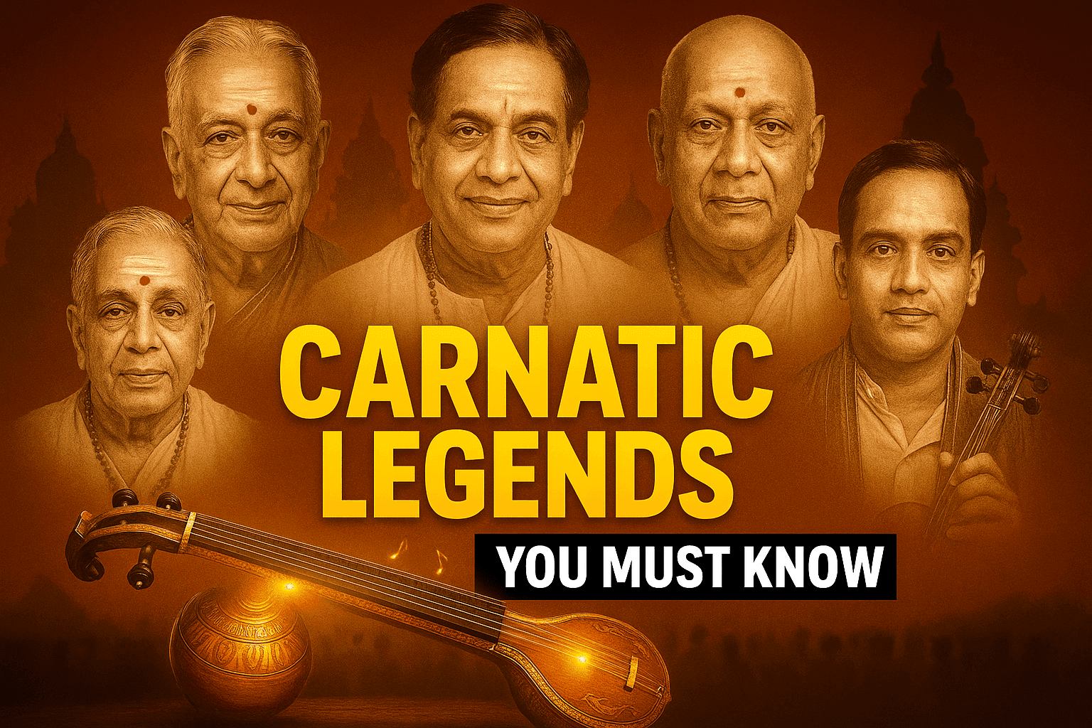 Famous Carnatic Musicians You Should Know