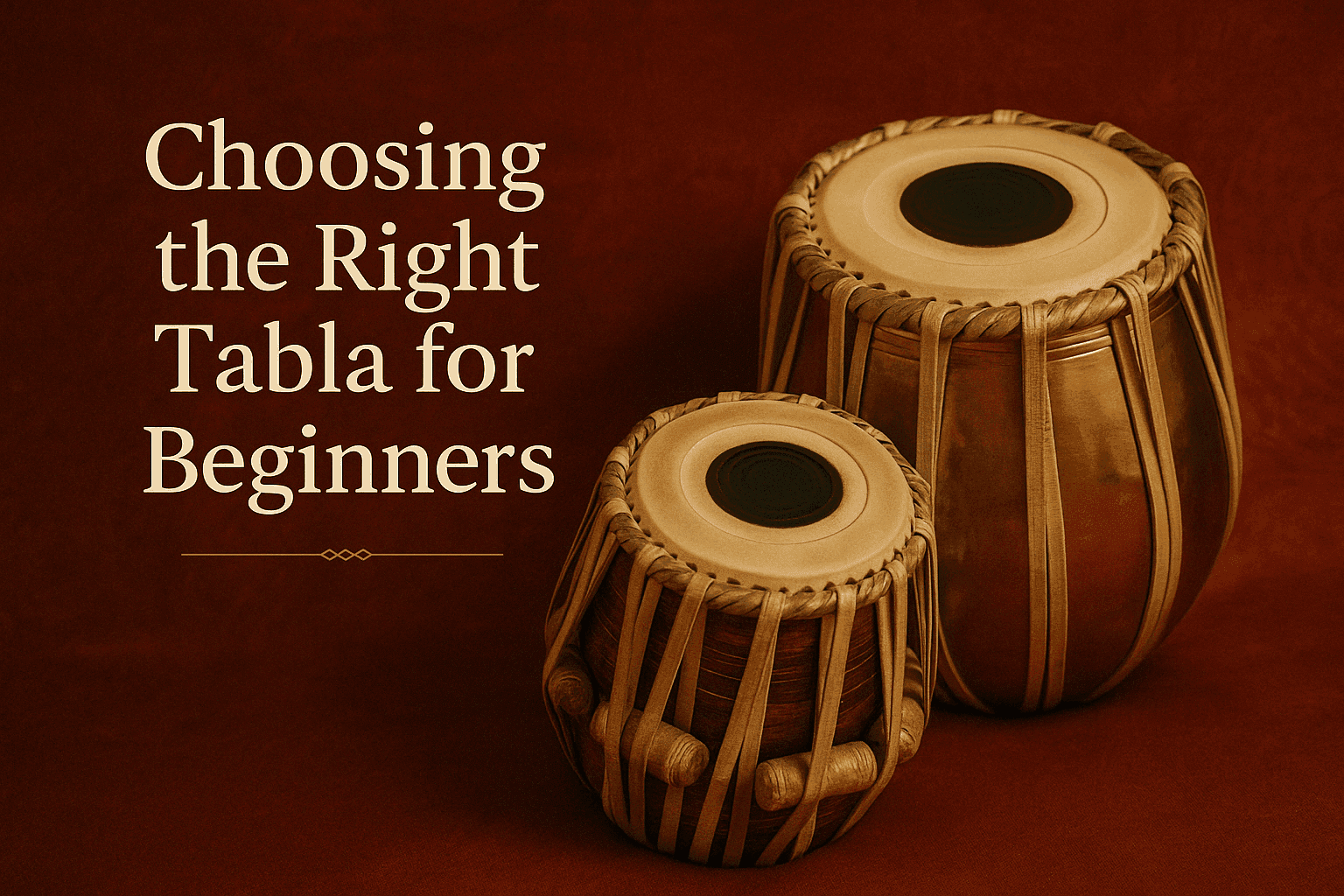 Choosing the Right Tabla for Beginners