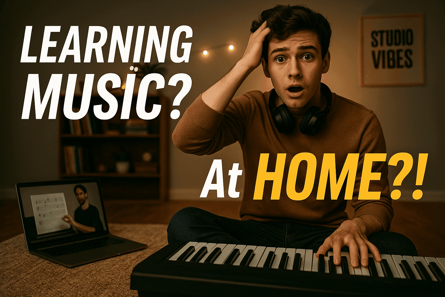 How to Learn Music at Home?