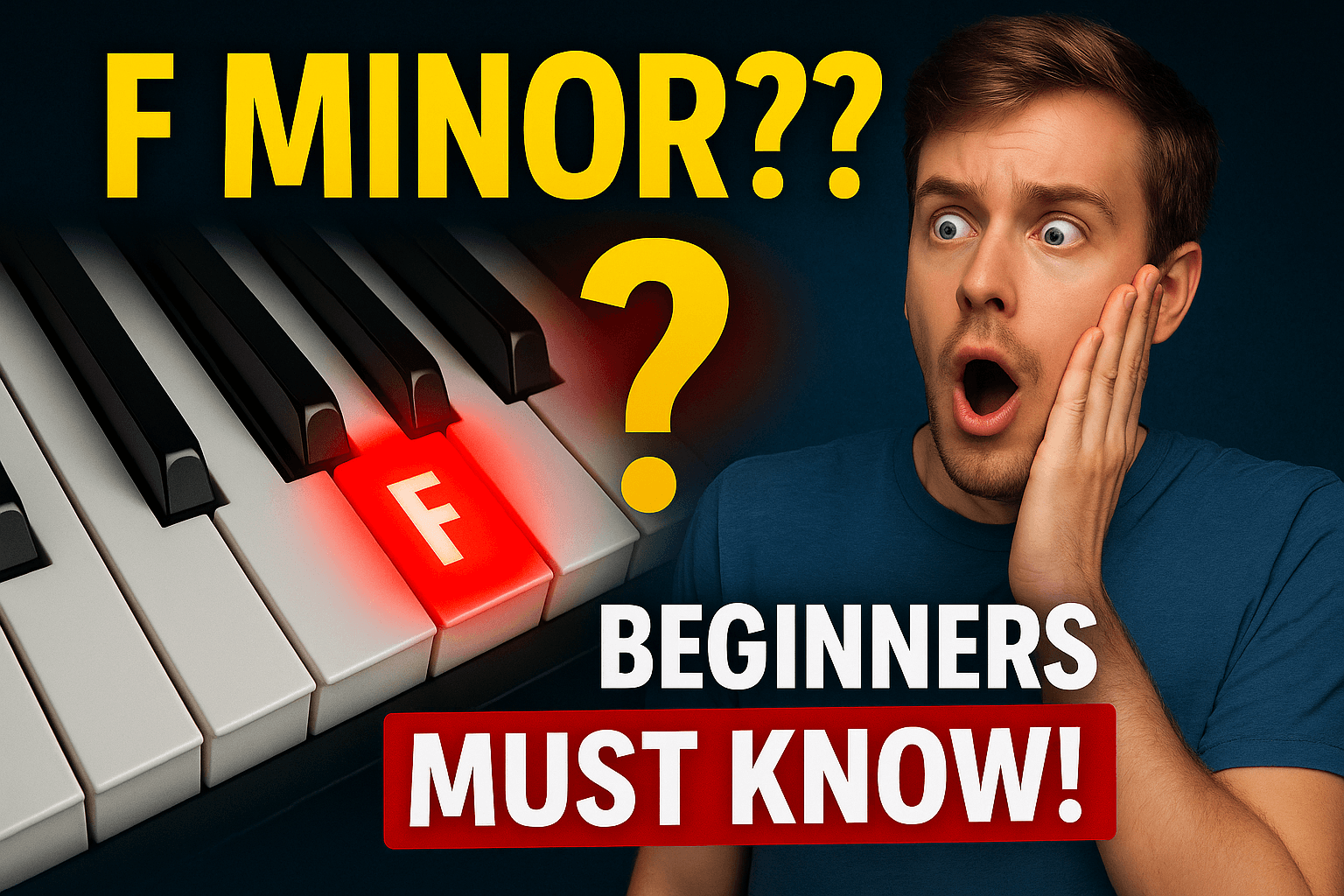 F Minor Chord on Piano: A Complete Guide for Beginners