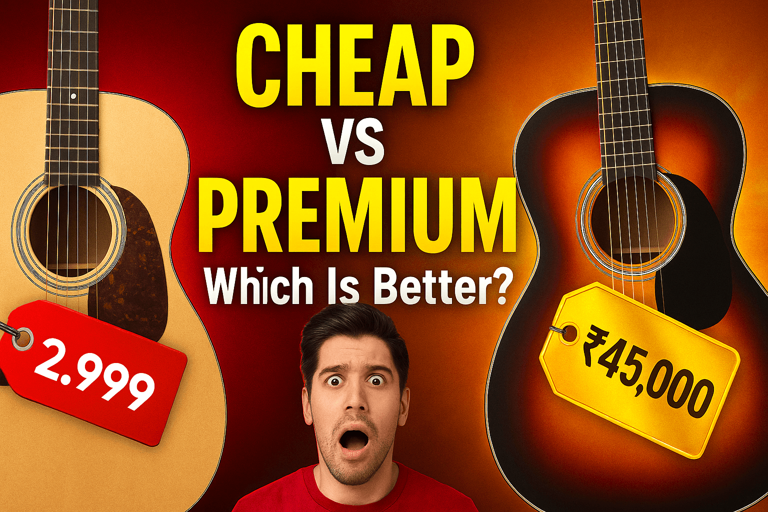 Top Guitar Brands in India — From Budget to Premium Models