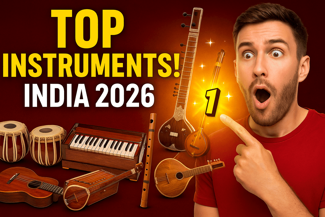 Top Musical Instruments in India 2026: Explore the Rich Musical Heritage