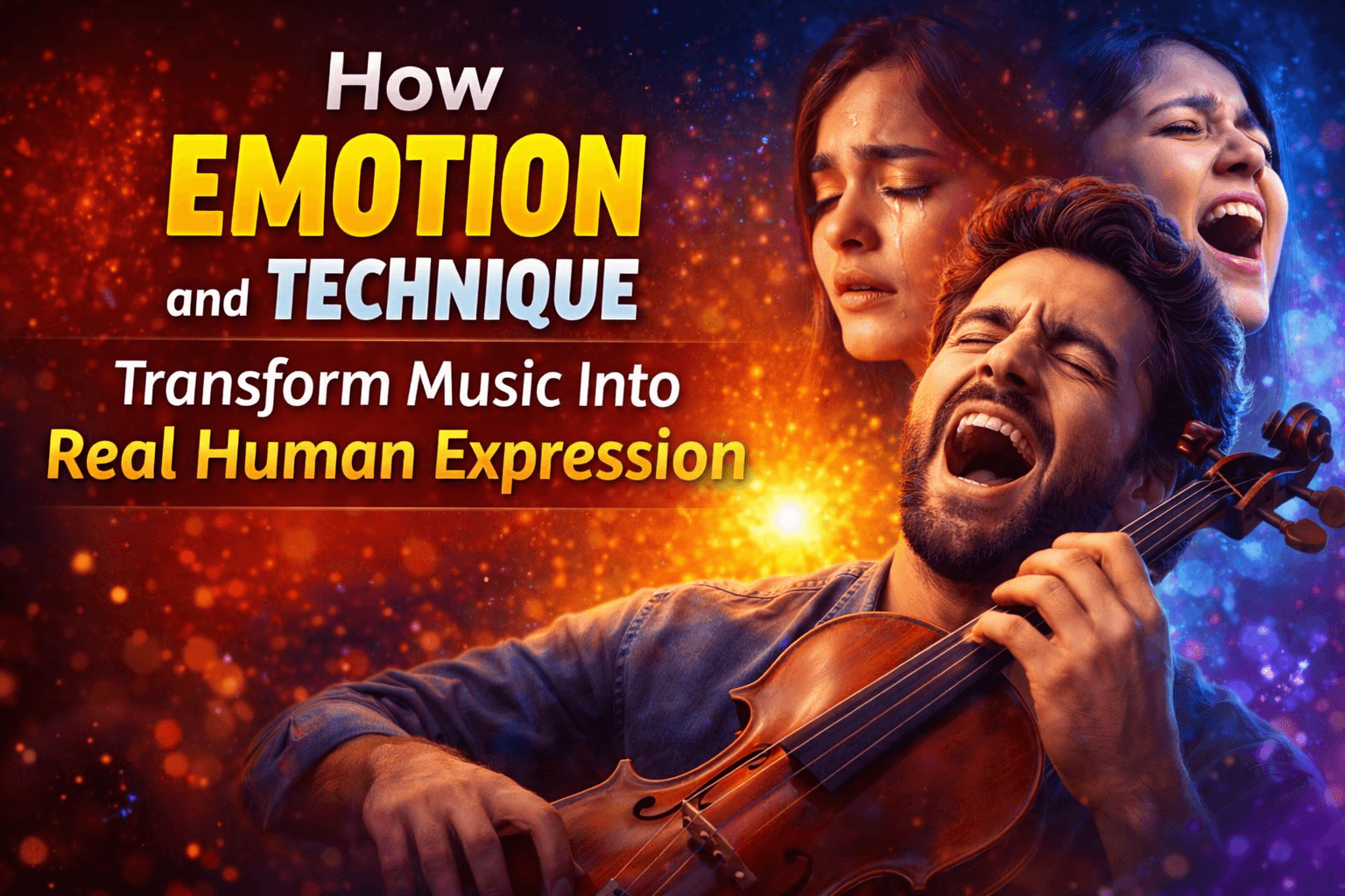 How Emotion and Technique Transform Music Into Real Human Expression
