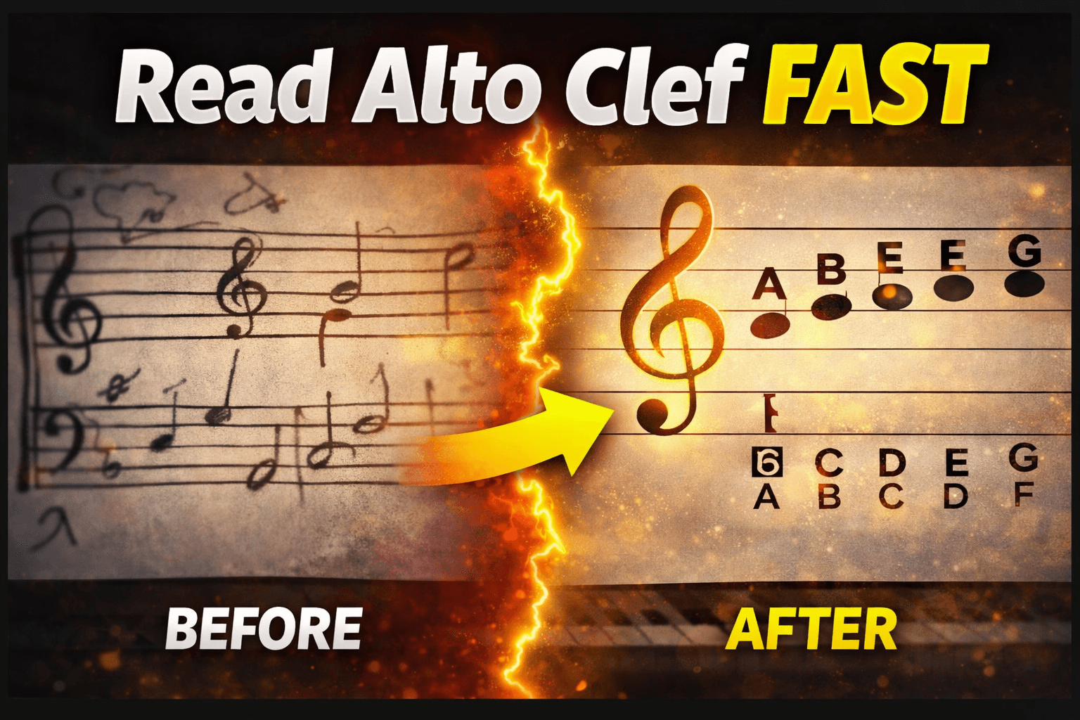 Alto Clef Notes Explained – A Complete Guide for Music Readers
