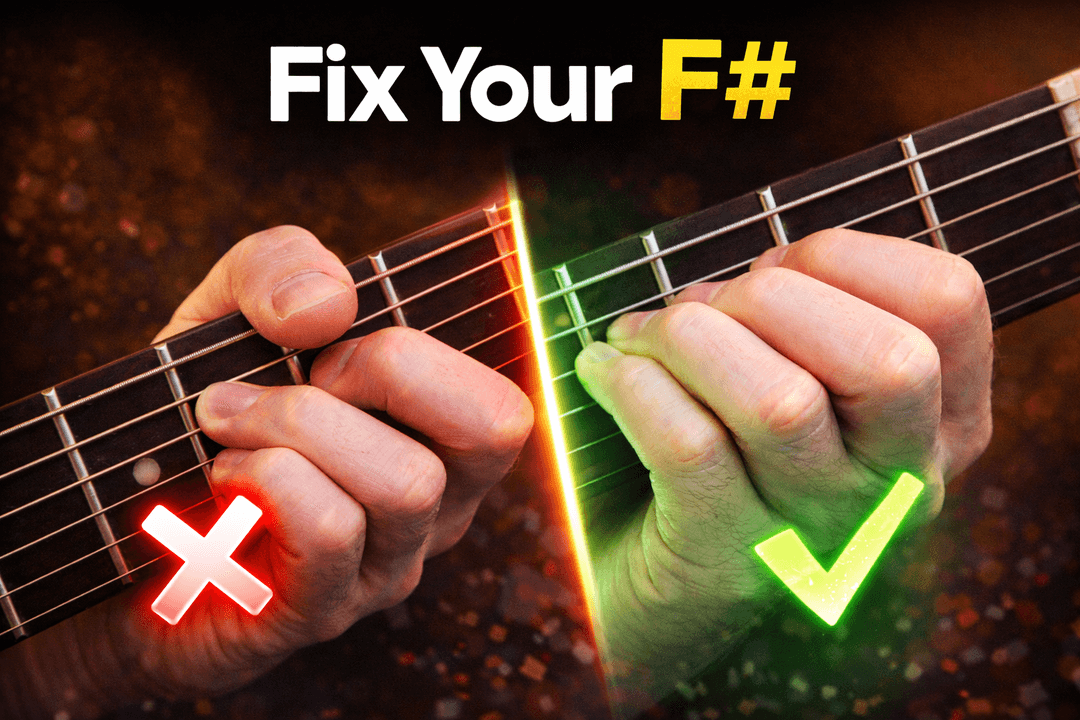 How to Play the F# Major Chord on Guitar