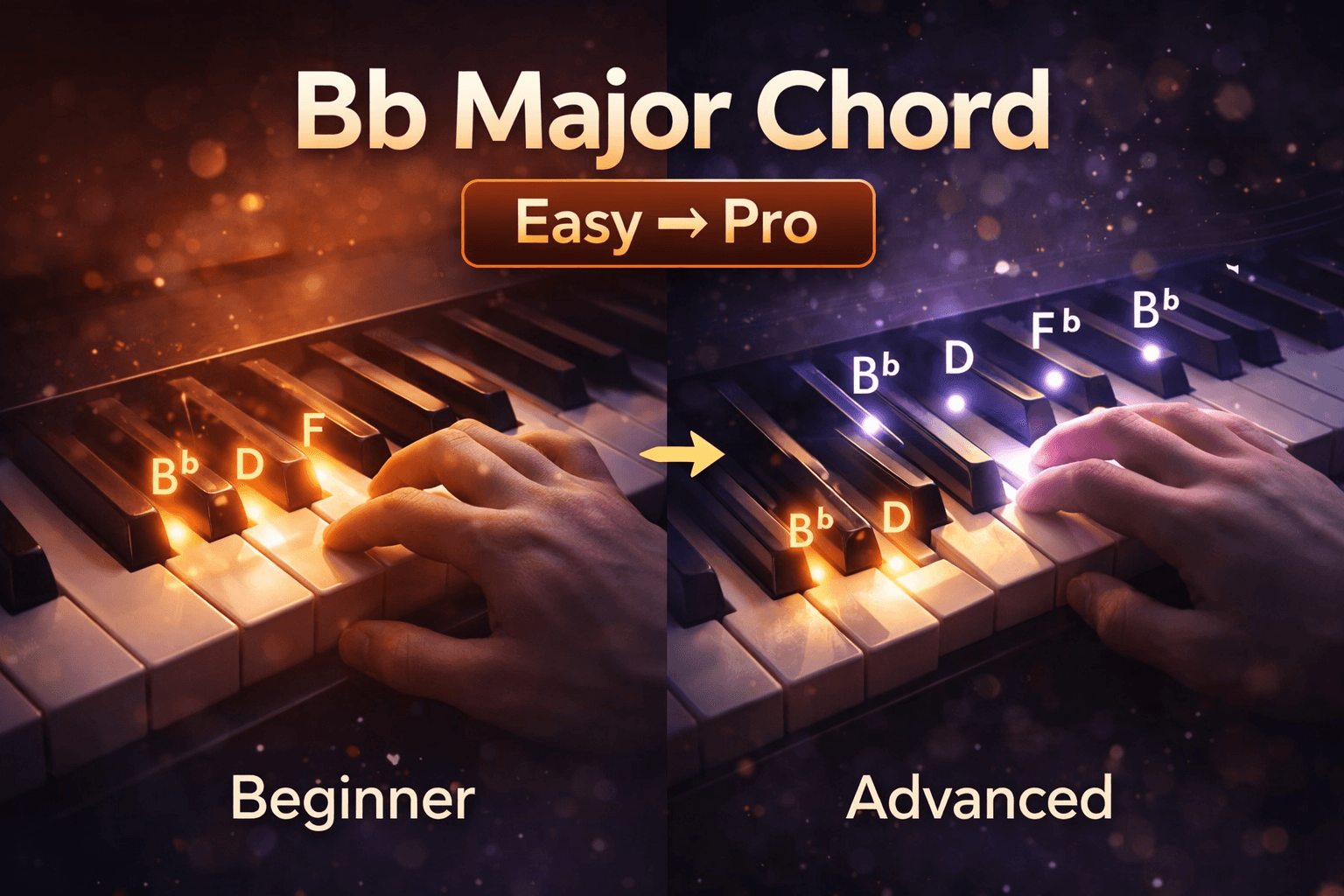 Bb Major Chord on Piano: Complete Guide for Beginners and Advanced Players