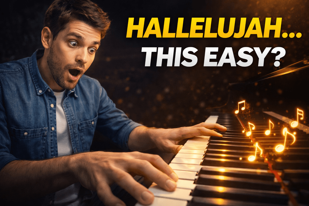 how to play hallelujah on piano