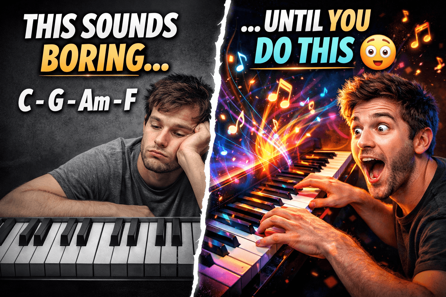 simple piano chord progression