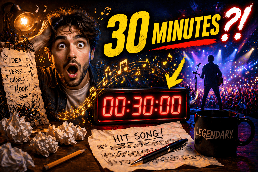 Songs written in 30 minutes