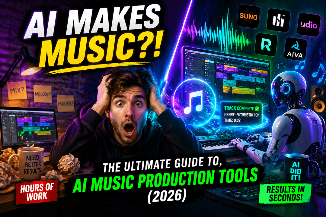 AI music production tools