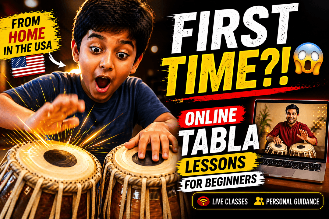 online tabla lessons beginners USA
