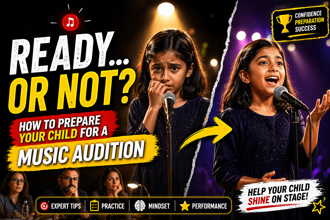 how to prepare child for music audition USA