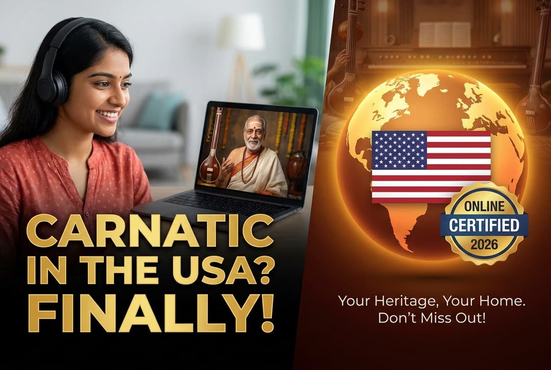 Online Carnatic Vocal Classes in the USA: Find Certified Teachers in 2026