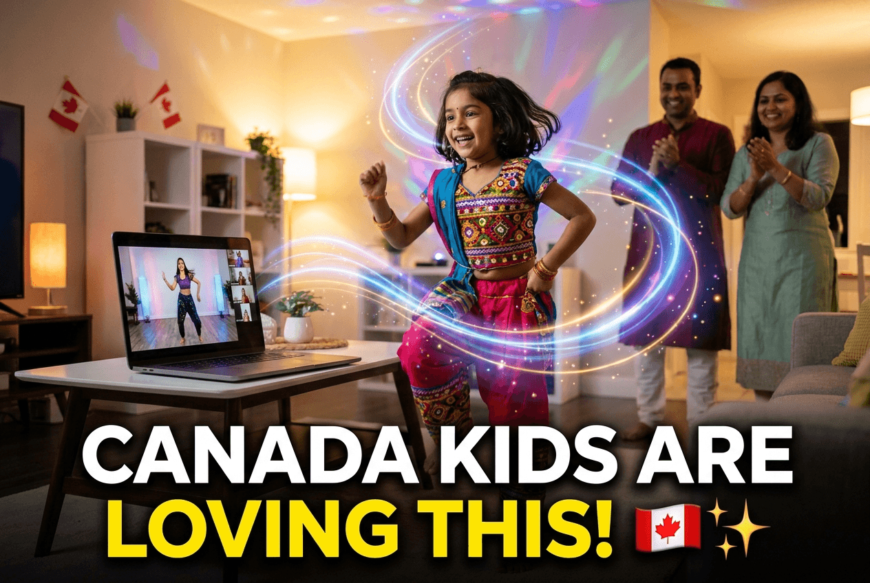 Online Bollywood Dance Classes for Kids in Canada: A Complete 2026 Guide