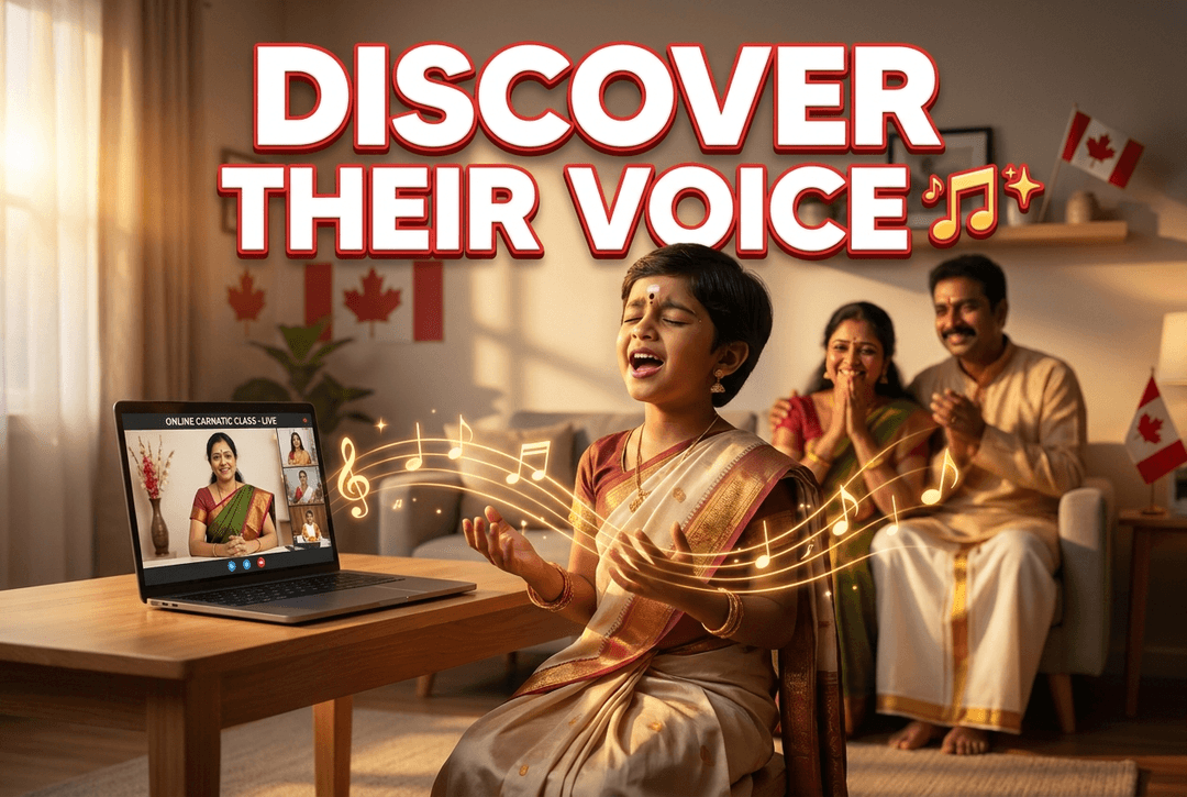 online carnatic vocal classes canada