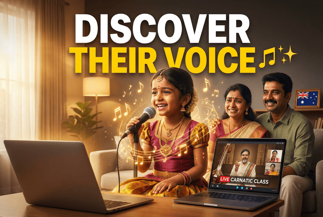 online carnatic vocal classes australia